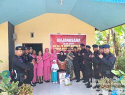Sat Brimob Polda Sulbar Laksanakan Anjangsana Sambut Hut Ke-78 Korps Brimob Polri