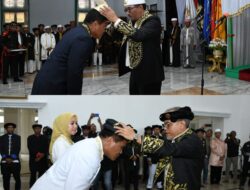 Kepala Staf TNI AL Terima Gelar Kehormatan dari Dua Kesultanan di Maluku Utara