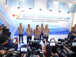 Rapim Polri 2026 Digelar, Kapolri Tegaskan Kesiapan Polri Sukseskan Rencana Kerja Pemerintah