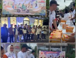 Tebar Kebaikan di Bulan Suci: Kolaborasi Pemuda dan Tokoh Masyarakat Jelupang Berbagi Takjil