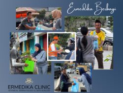 Semangat Berbagi di Hari Kemenangan: Aksi Kemanusiaan Tim Ermedika Clinic untuk Sesama