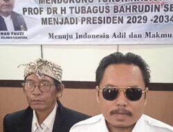 Prof. Dr. Tubagus Baharudin, SE., MM, Optimis Maju Di Pilpres 2029 Menuju RI 1
