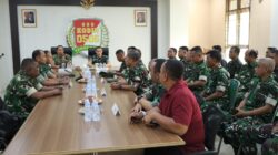 Dandim 0506/Tgr Terima Kunjungan Tim Audit Kodam Jaya