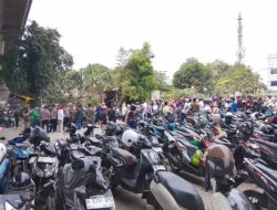 Polsek Cakung Kawal Keberangkatan Ribuan Massa Jakarta Timur Bersatu menuju Indonesia Arena GBK