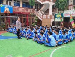 Cegah Pelajar Terlibat Unras, Bhabinkamtibmas Polsek Cakung Beri Penyuluhan di SMK Dinamika Pembangunan 1