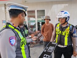 Satlantas Polres Belitung Tindak Tegas Pengguna Pelat Palsu R4 dan R2, Terapkan Tilang ETLE dan Manual