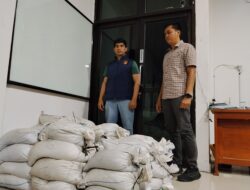 Polres Belitung Gagalkan Penyelundupan 79 Karung Pasir Timah Ilegal, 7 Orang Diamankan
