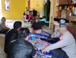 Kapolres Belitung Kunjungi Kediaman Korban Penganiayaan, Sampaikan Belasungkawa dan Berikan Tali Asih