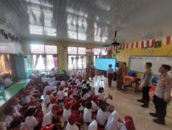 Sat Binmas Polres Belitung Edukasi Siswa SD Negeri 46 Tanjungpandan tentang Kenakalan Anak dan Bullying