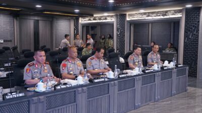 Kapolri Silaturahmi ke Panglima TNI, Dankorbrimob Polri Turut Hadir Perkuat Sinergi Jaga Stabilitas Keamanan