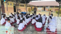 Cegah Kenakalan Remaja Dan Perundungan, Polsek Membalong Edukasi Siswa SD Negeri 1 Membalong