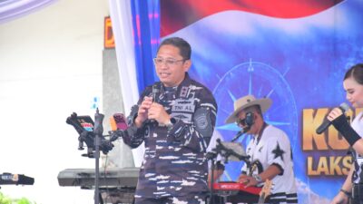 JELANG AKHIRI MASA KEPEMIMPINAN, DANKODAERAL III SAMPAIKAN EXIT BRIEFING DIDAMPINGI KETUA DAERAH KODAERAL III