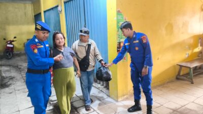 Detik-detik Menegangkan! Sat Polairud Polres Belitung Sigap Bantu Ibu Hamil Menuju Rumah Sakit