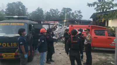 Diduga Ledakan Mortir Di Belitung, Seorang Warga Alami Kondisi Kritis