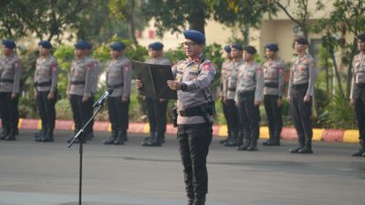 Tingkatkan Profesionalisme dan Kesiapsiagaan Personel, Satlat Brimob Buka Bimtek Fungsi Dalmas di Cikeas